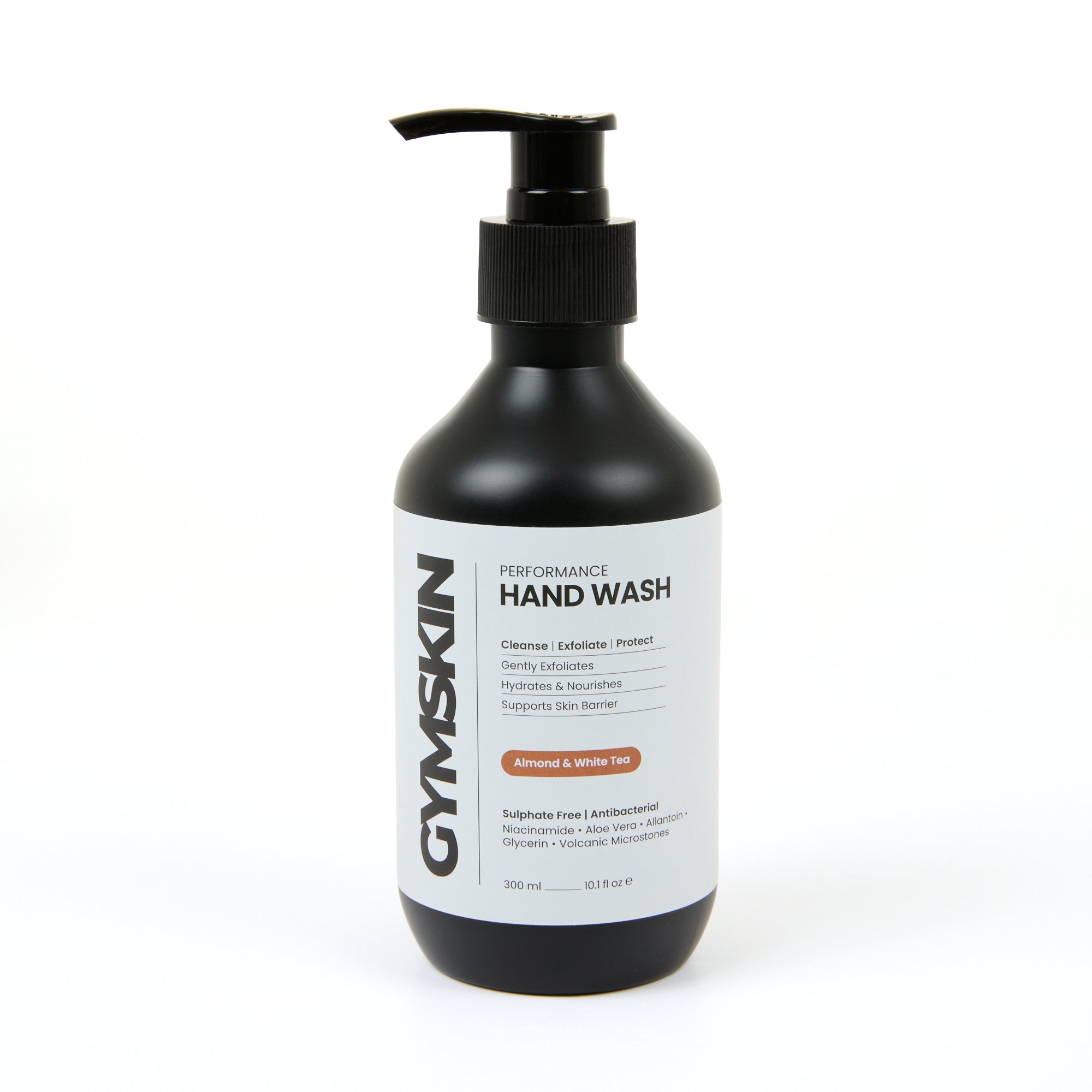 GYMSKIN Performance Hand Wash, Almond & White Tea, 300ml