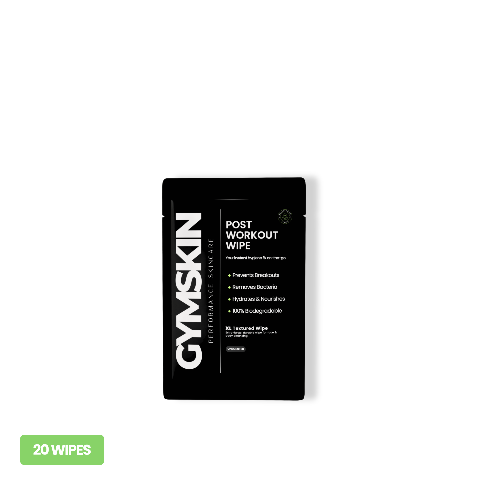 GYMSKIN Single Post Workout Wipes - 5 Box Bundle — product photo 2