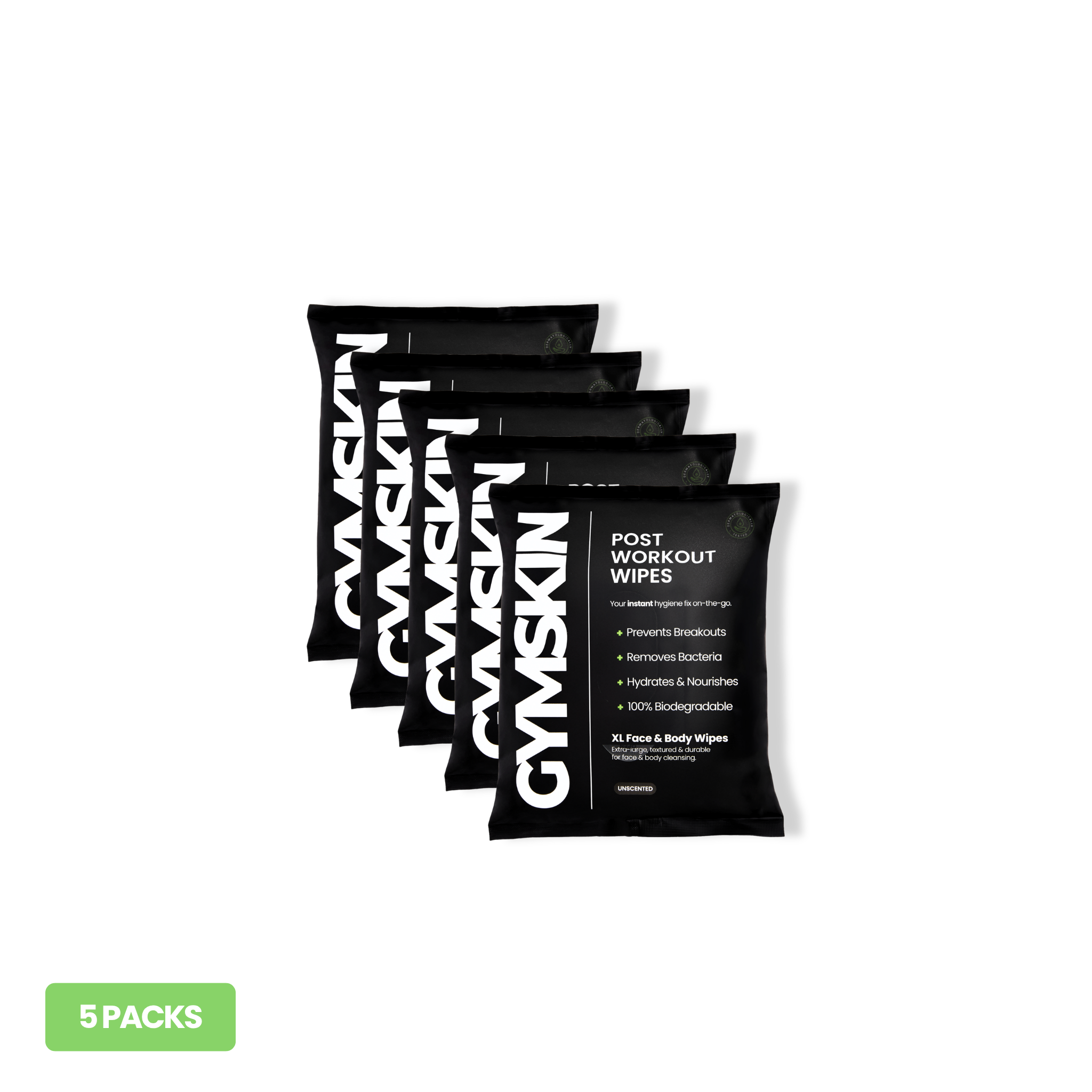 Post Workout Wipes - 5 Pack Bundle