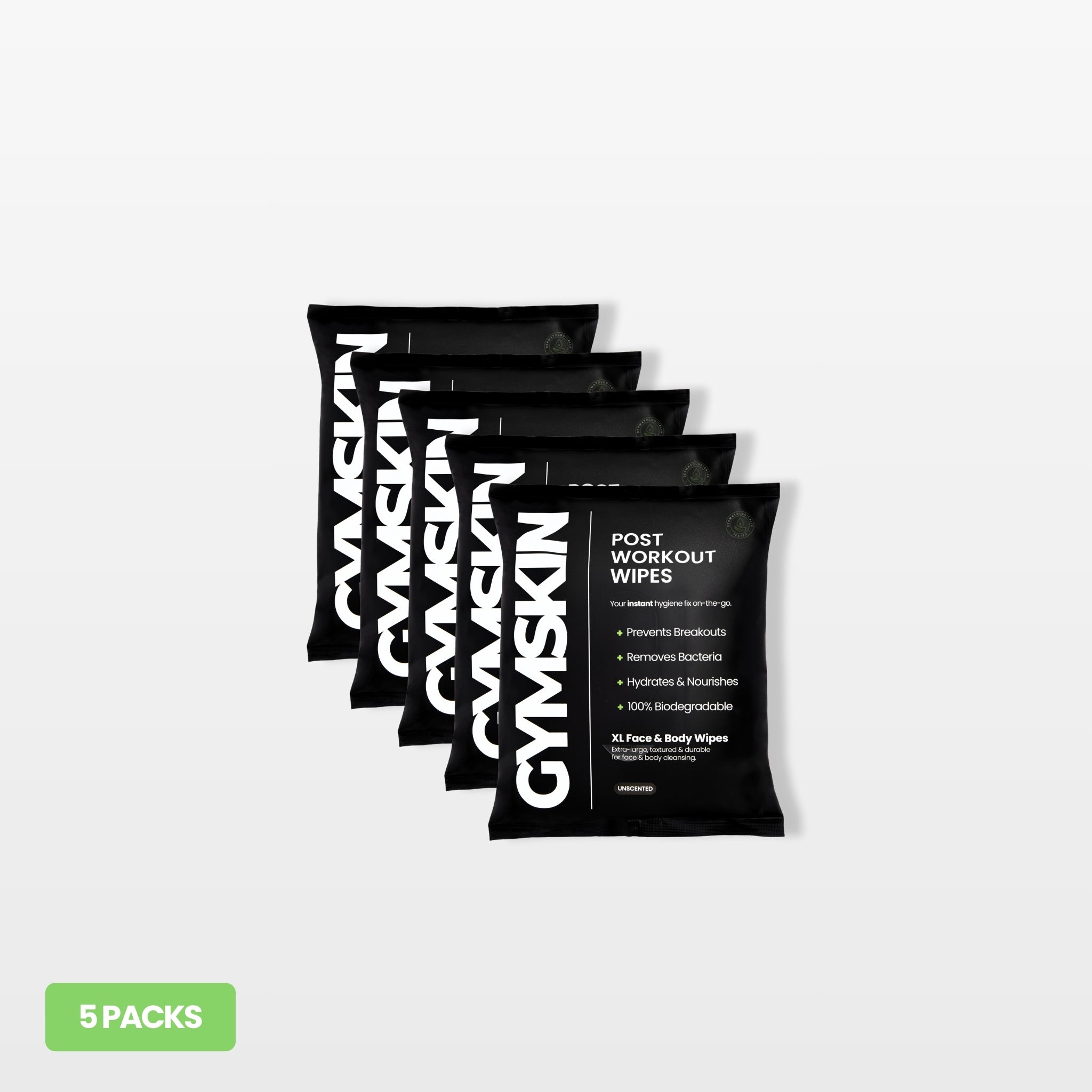 Post Workout Wipes - 5 Pack Bundle