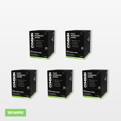 Single Post Workout Wipes Bundle (100 Wipes)