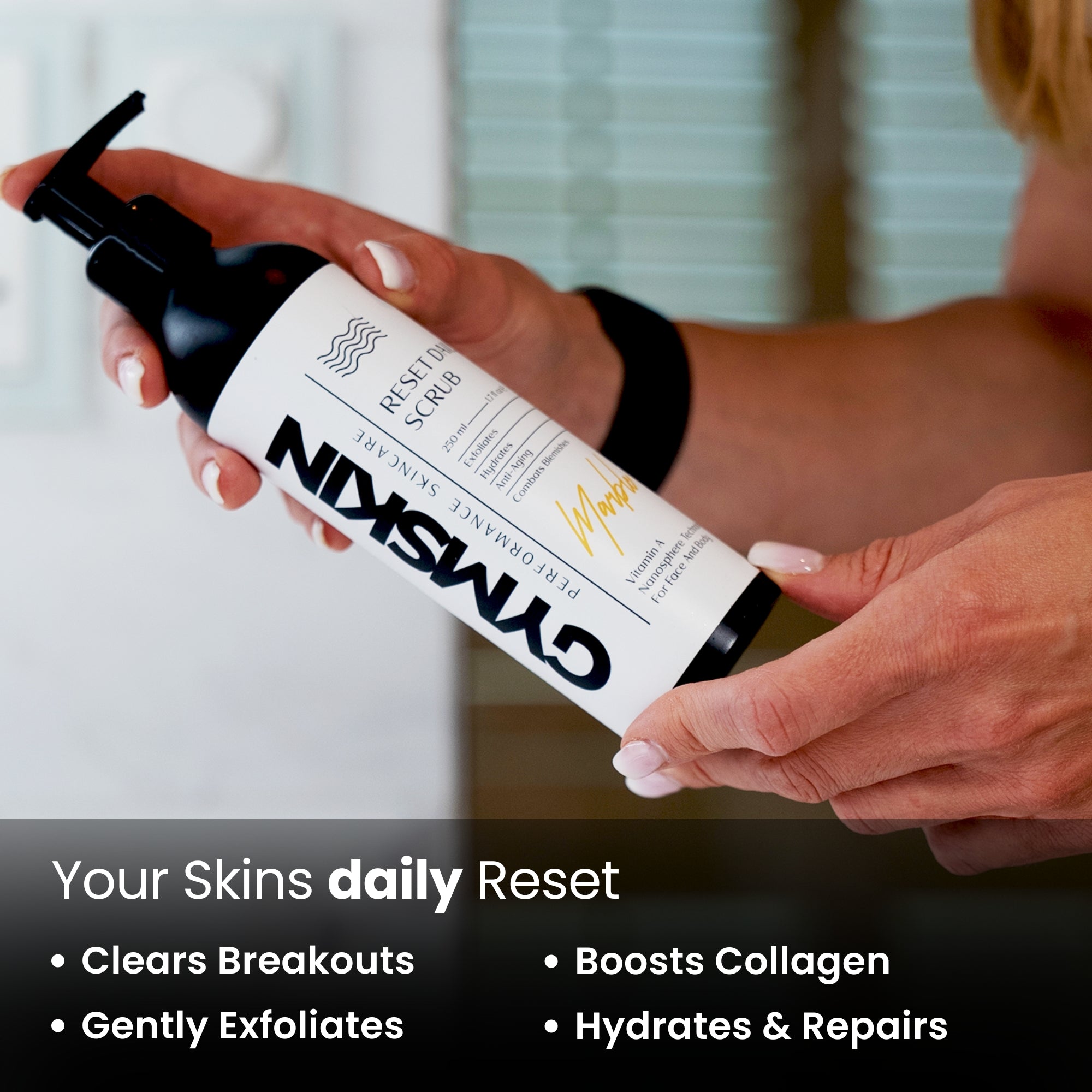 boosts collagen exfoliates