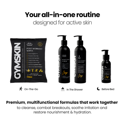 active skincare routine