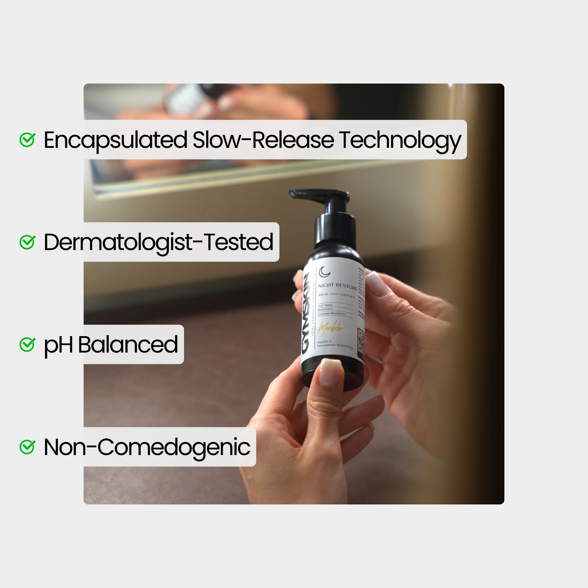 GYMSKIN Night Restore - 100ml — product photo 6