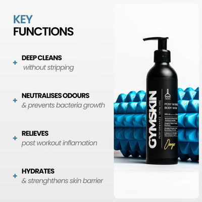 GYMSKIN Post Workout Body Wash - 250ml — product photo 5