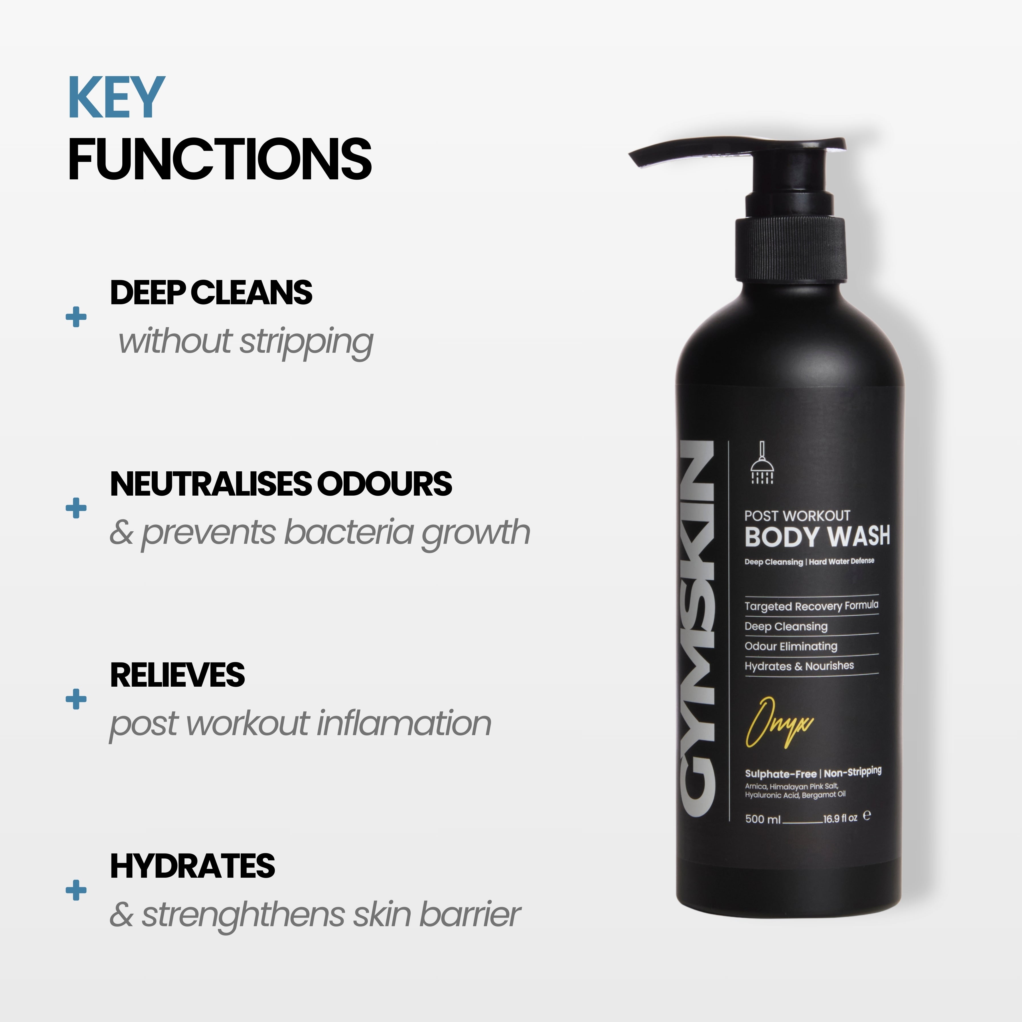 GYMSKIN Post Workout Body Wash - 500ml — product photo 3
