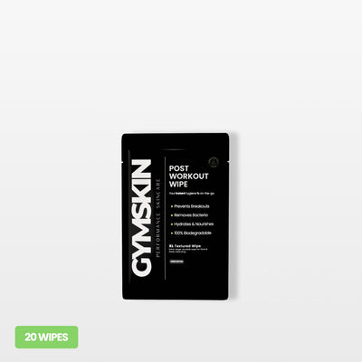 GYMSKIN Single Post Workout Wipes (20 Wipes) — product photo 3