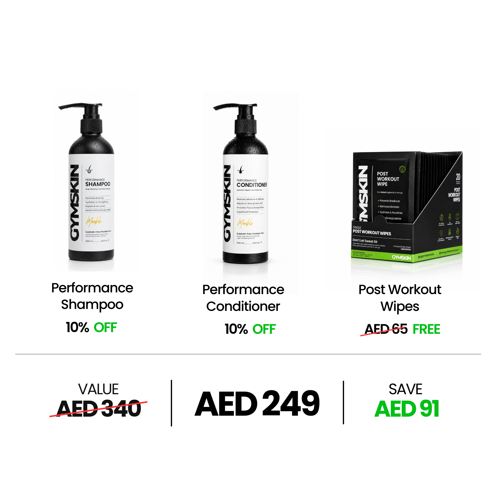 GYMSKIN The Haircare Duo