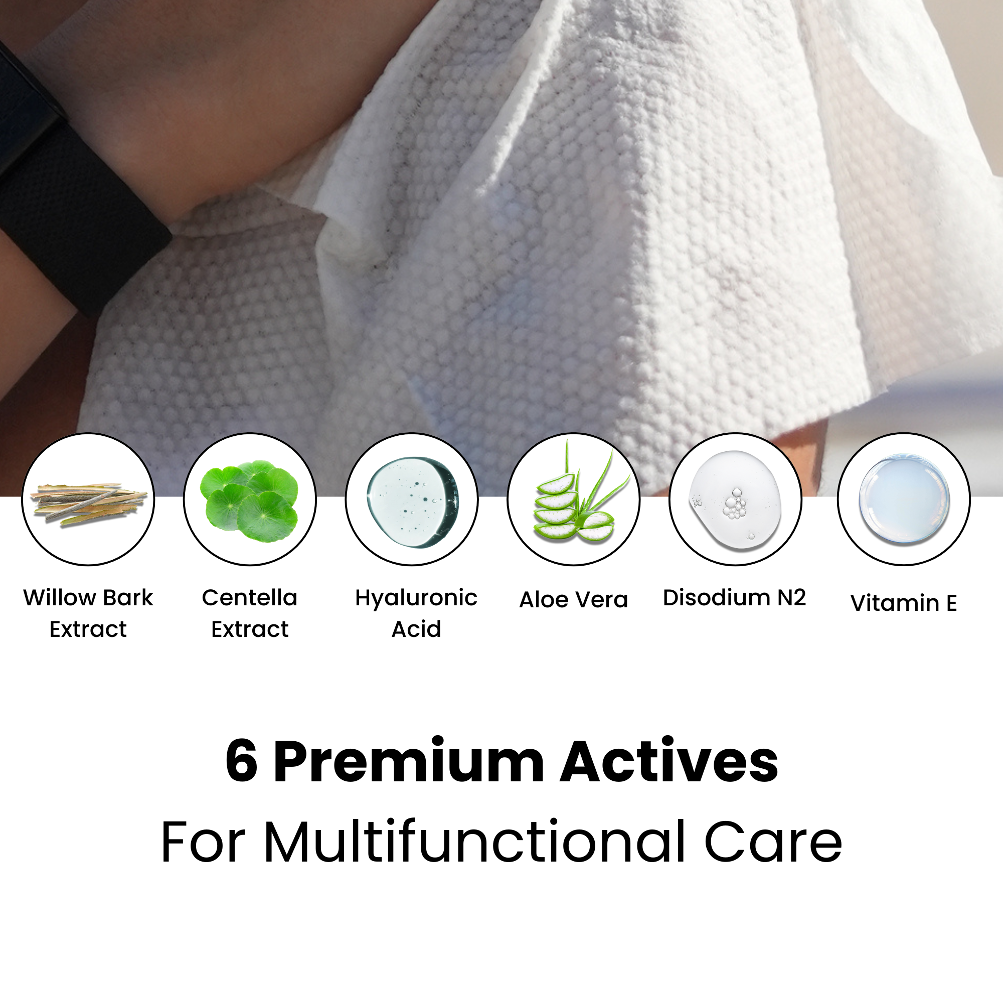 active ingredient post workout wipes