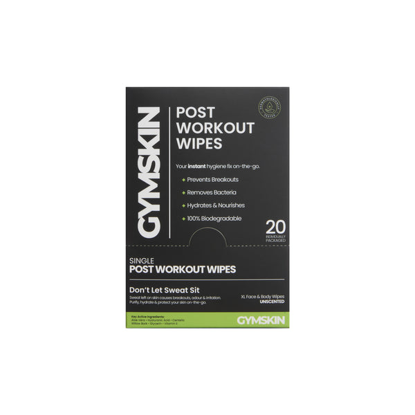Single Post Workout Wipes (20 Wipes)